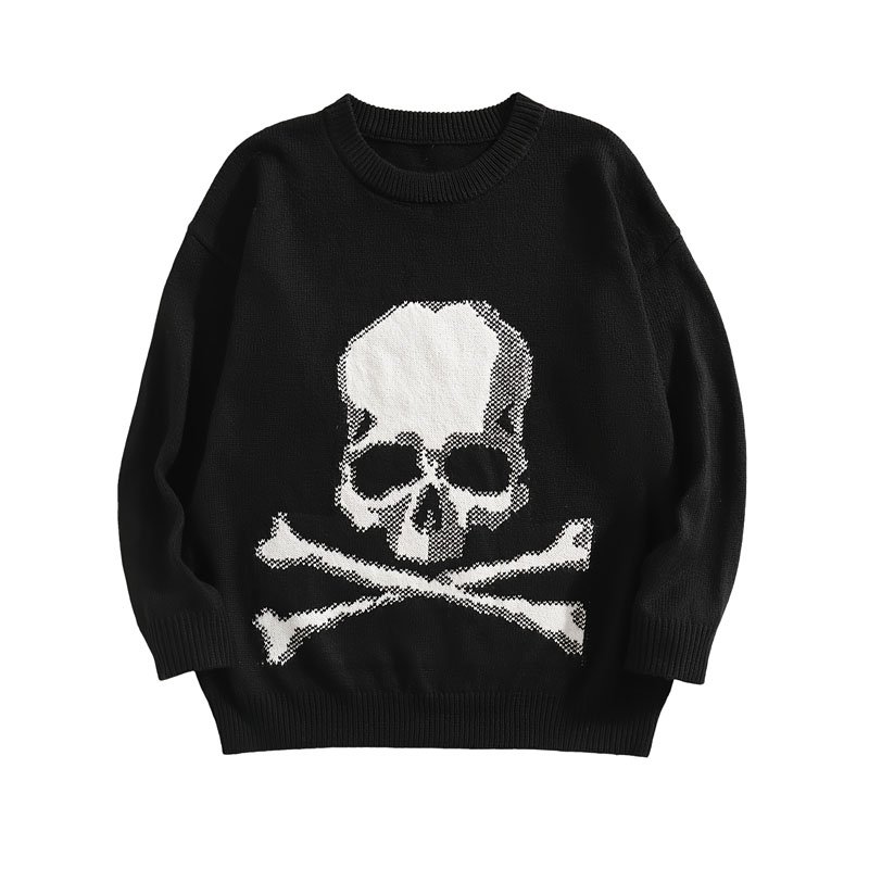 Halloween legénység nyaki kötött férfi pulóver
